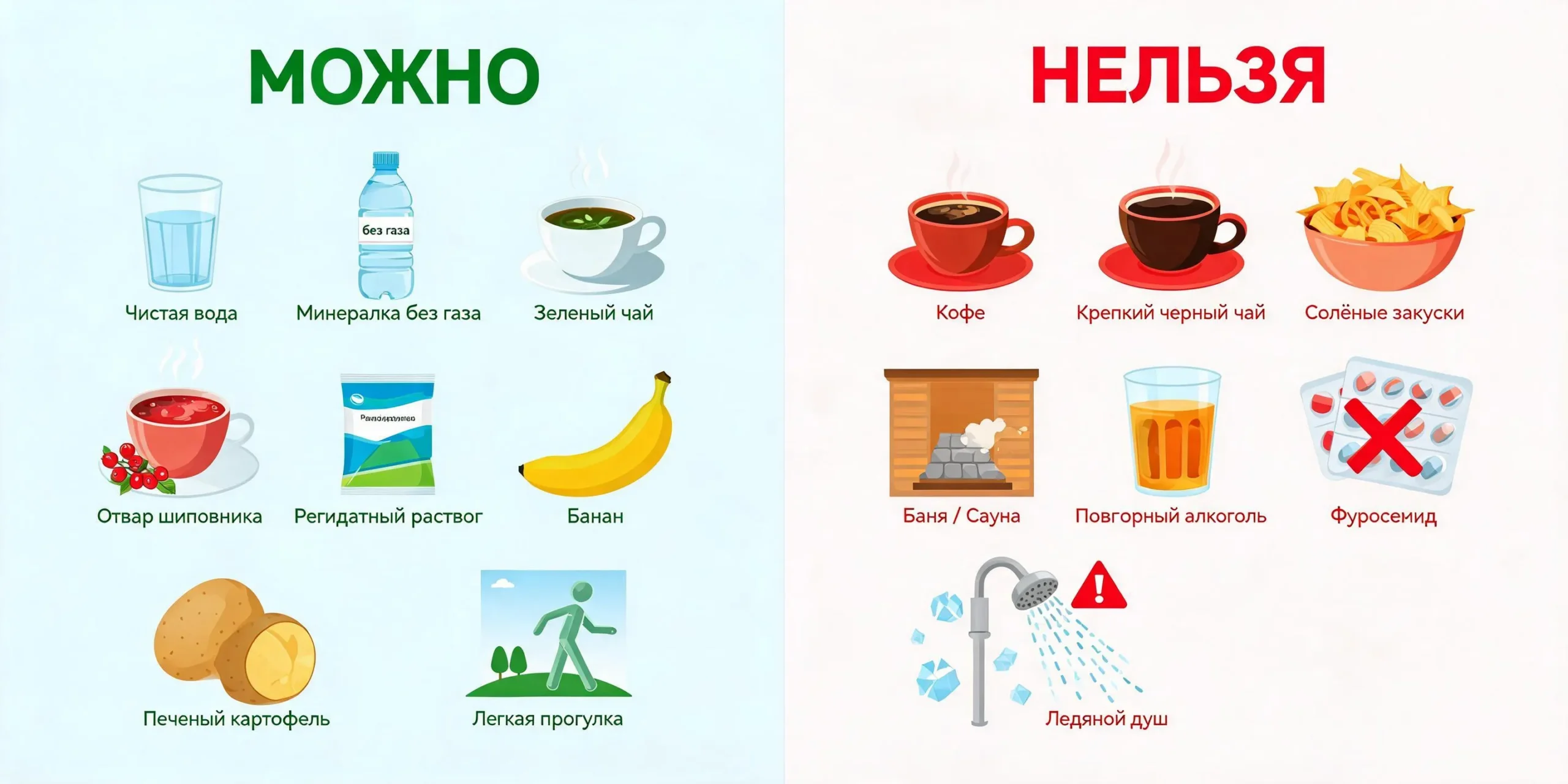Что можно, а что нельзя при отеках после алкоголя