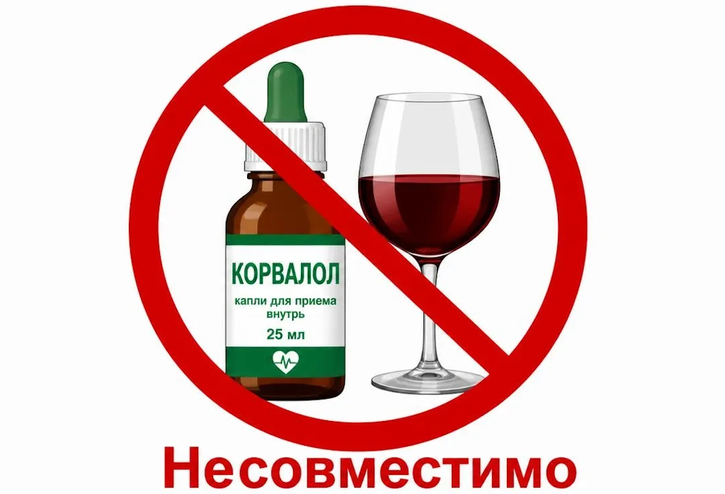 Корвалол и алкоголь: совместимость, последствия и через сколько можно принимать