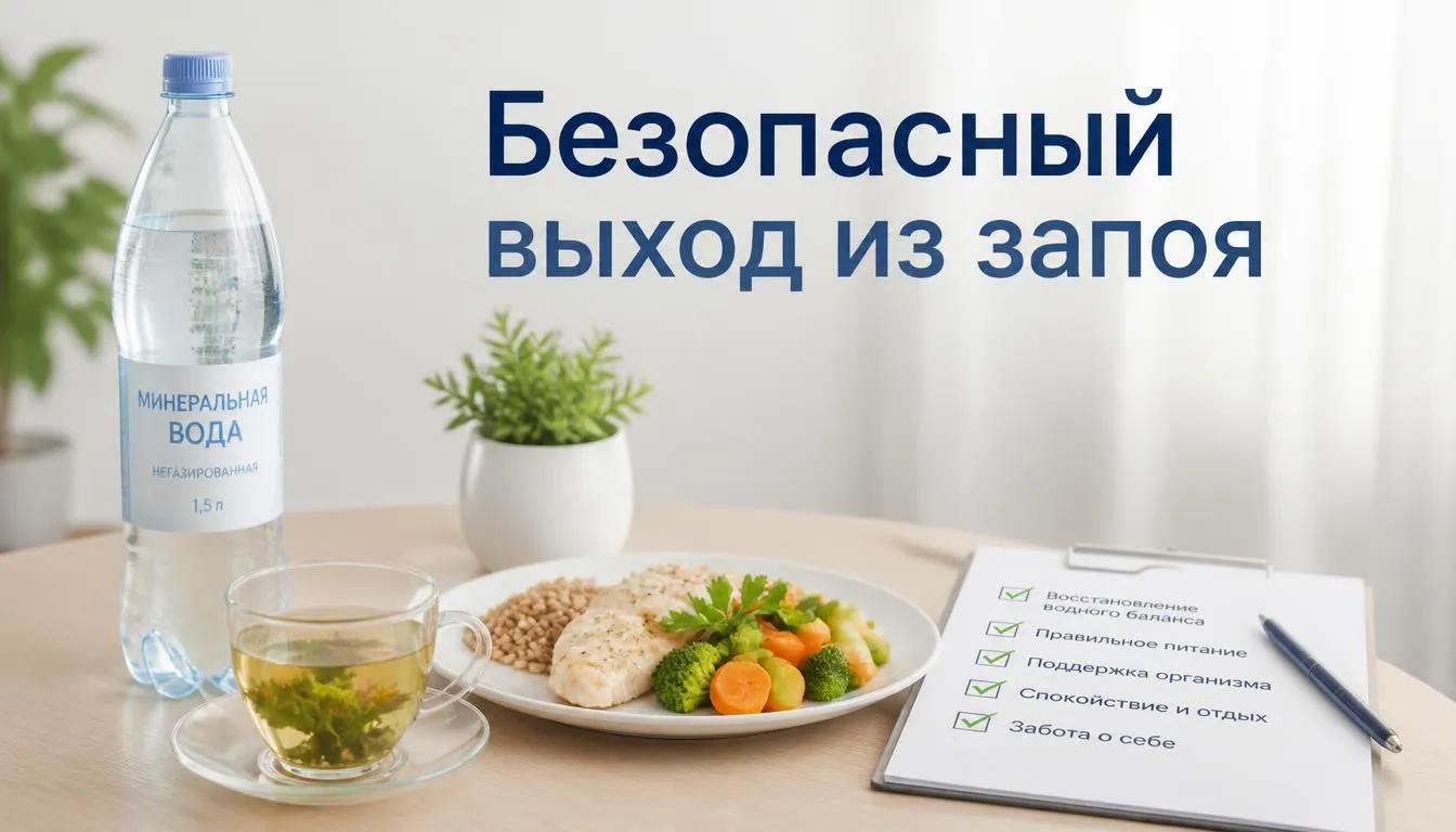 Безопасный выход из запоя