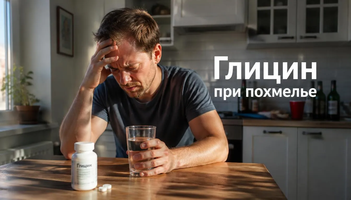 Глицин при похмелье