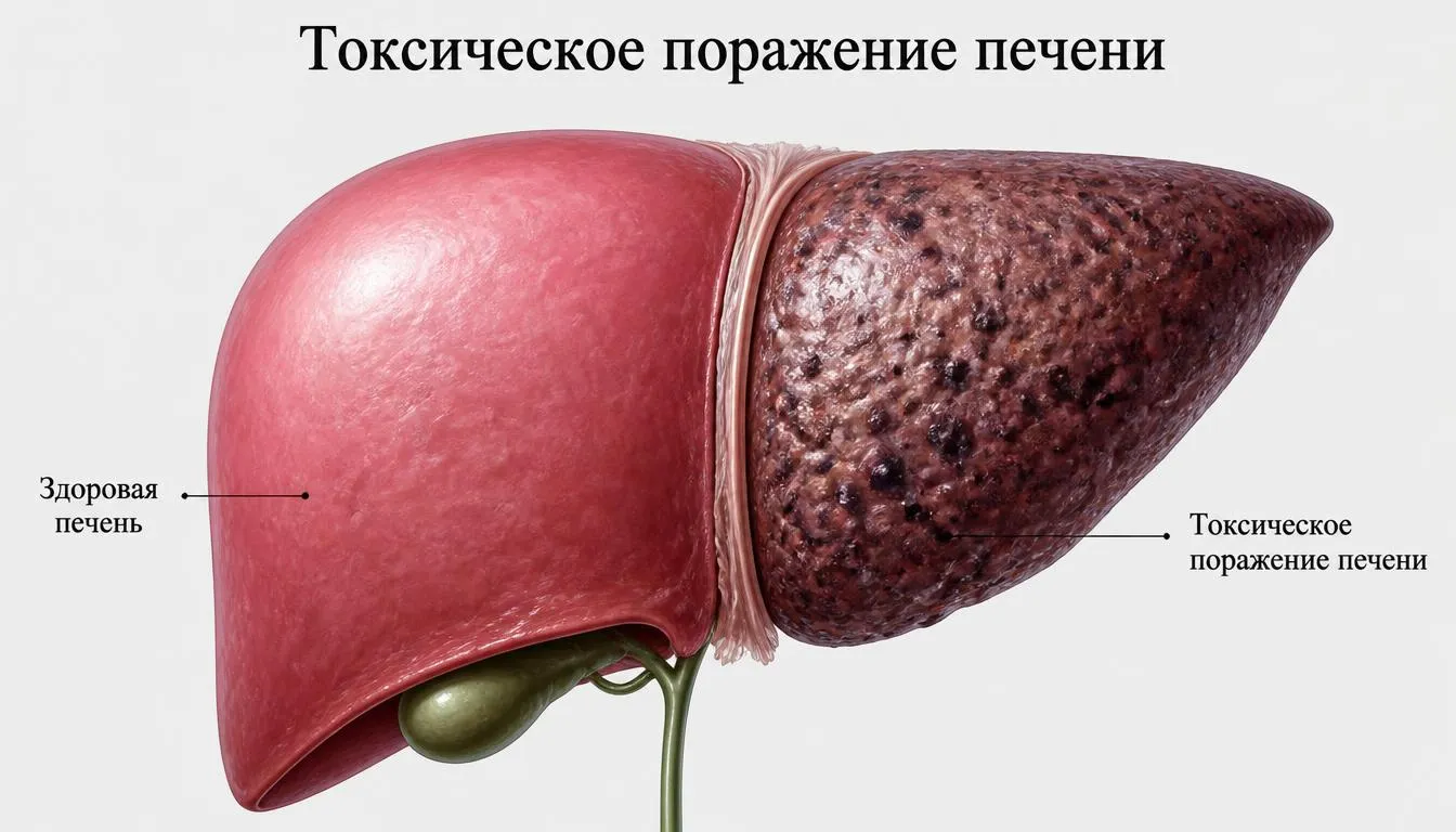 Токсическое поражение печени