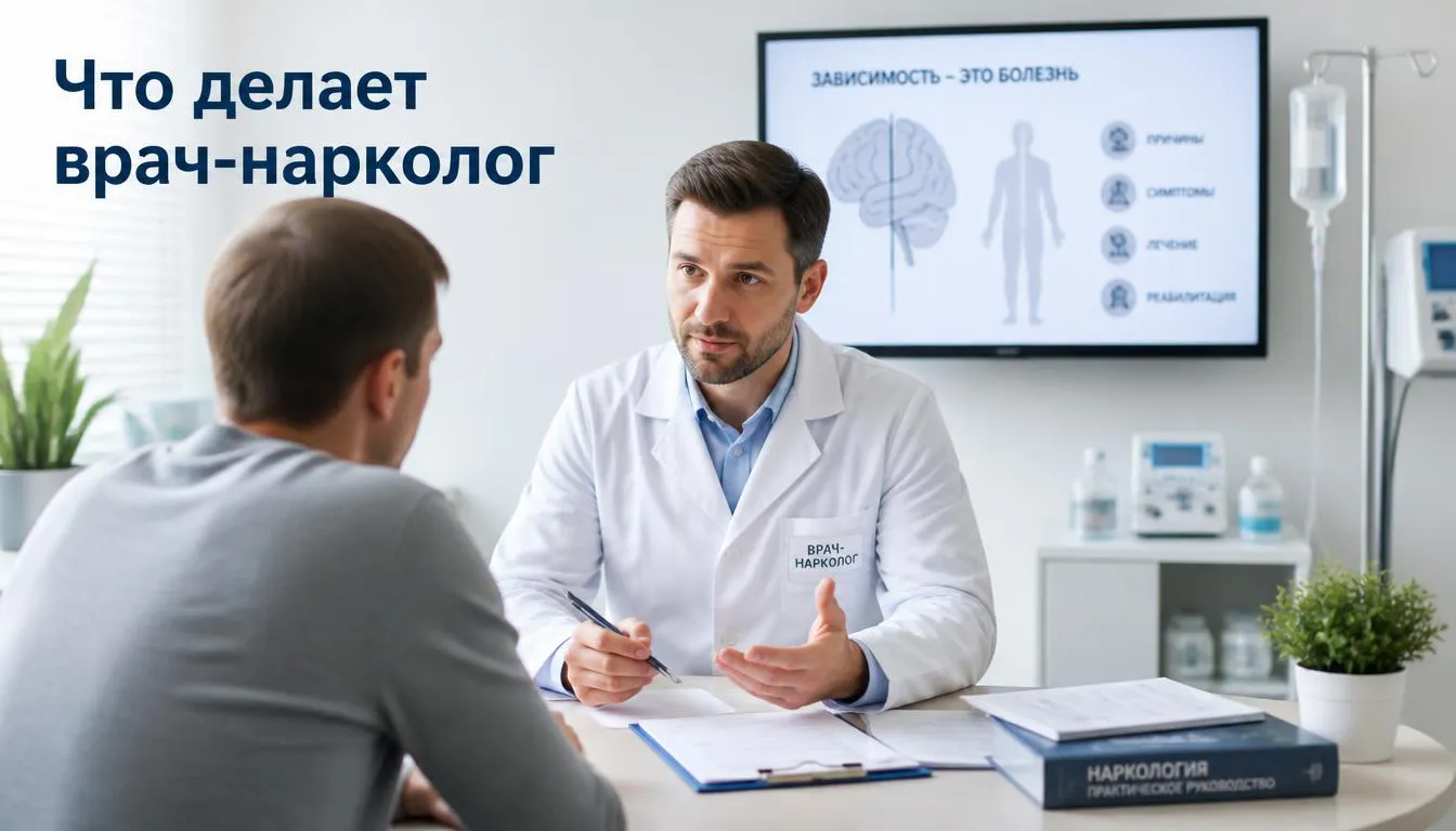 Что делает врач нарколог